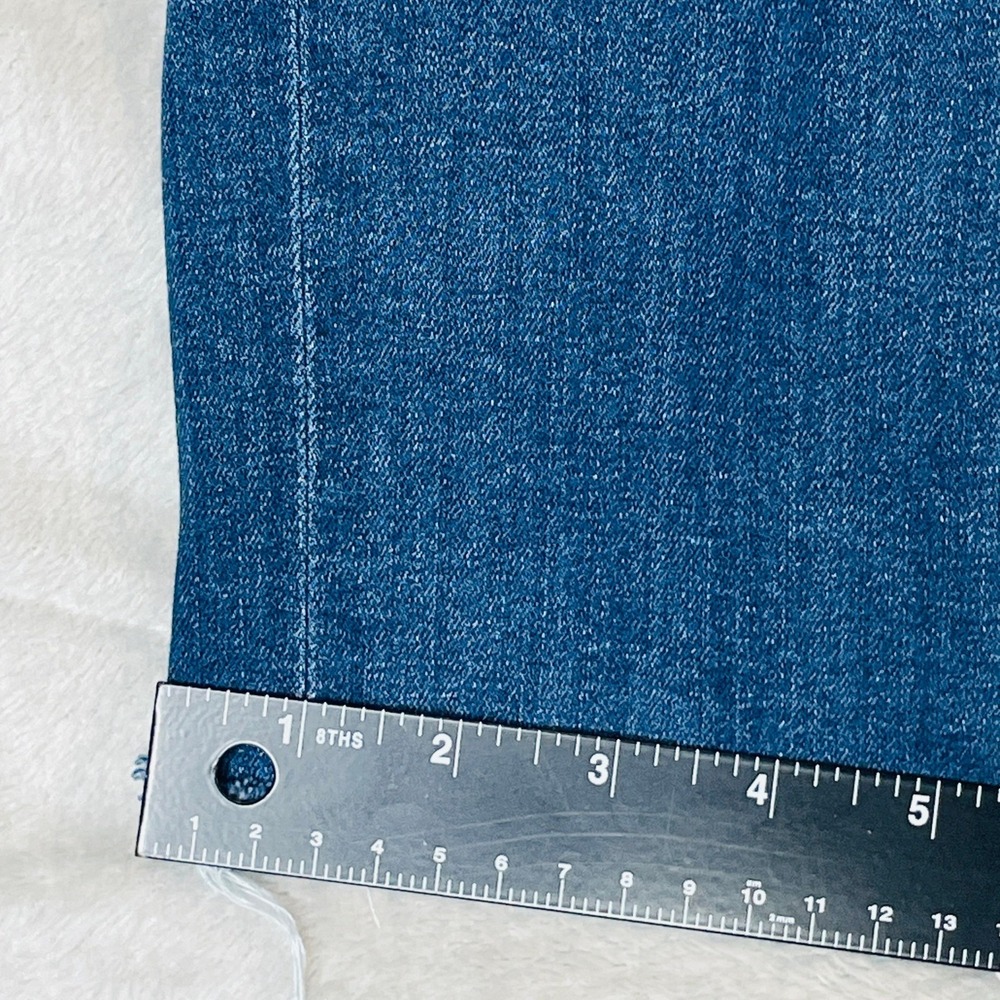 AGOLDE Sophie High Rise Skinny Jeans Womens 28 Blue Raw Hem Stretch A018-3005 - Picture 9 of 12